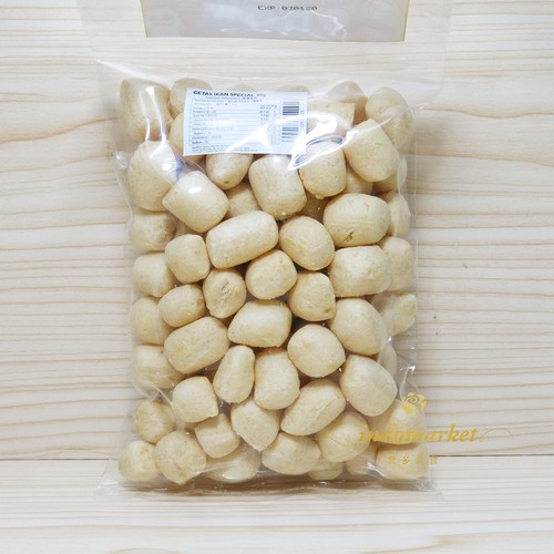 印尼小食香脆鱼球波snack enak GETAS IKAN SPECIAL 膨化零食90G - 图2