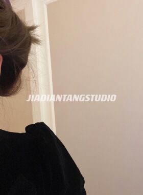 加点糖/锁住回头率 简约小众设计感扭曲金属百搭质感耳钉女耳环