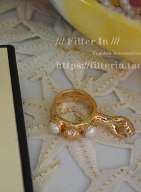 (清仓）F.I / 《创世纪》复古小众趣味  意大利设计款 戒指