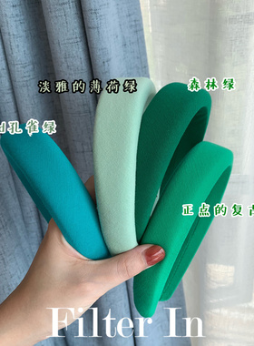 有滤镜时髦精b备海绵单只发箍