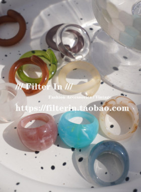 戒指亚克力多款入复古