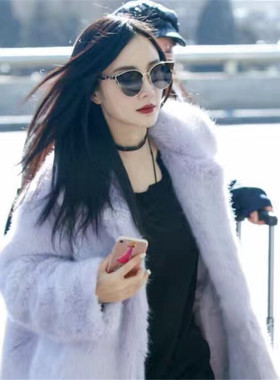 猫眼李小璐太阳镜网红情侣同款