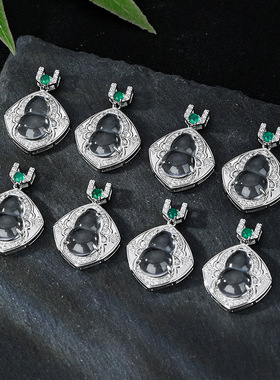 水晶葫芦纯银项链女小众轻奢高级感吊坠s925锁骨链生日礼物送妈妈