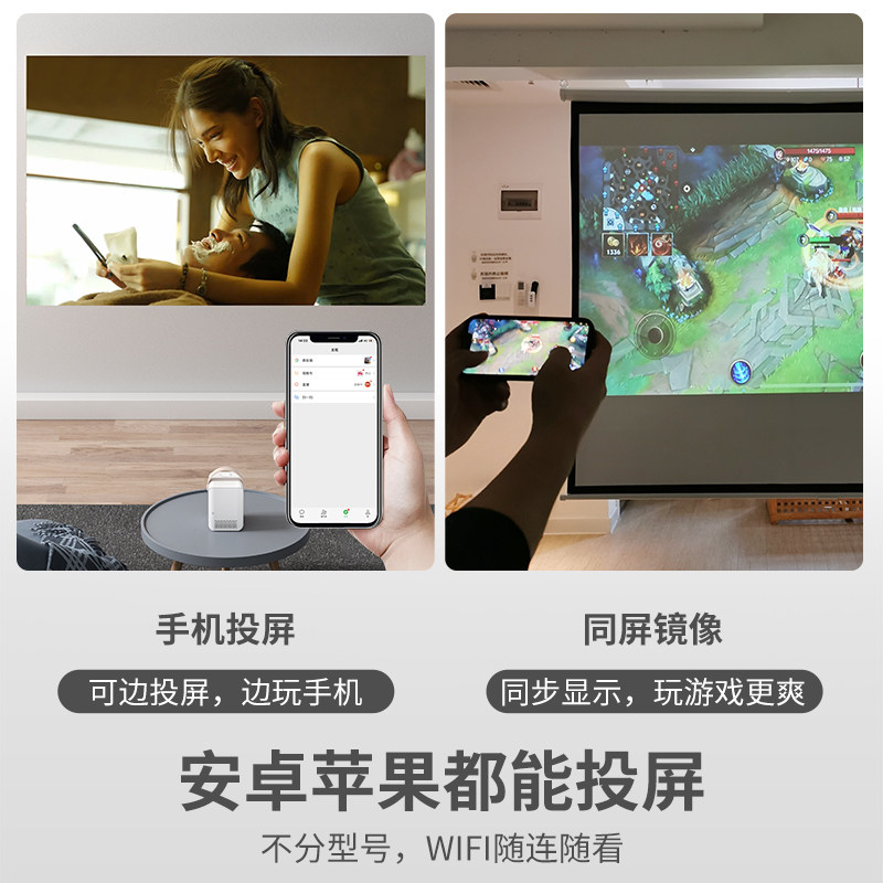 【新品升级】konka h4pro家用投影仪 乔汇数码投影机
