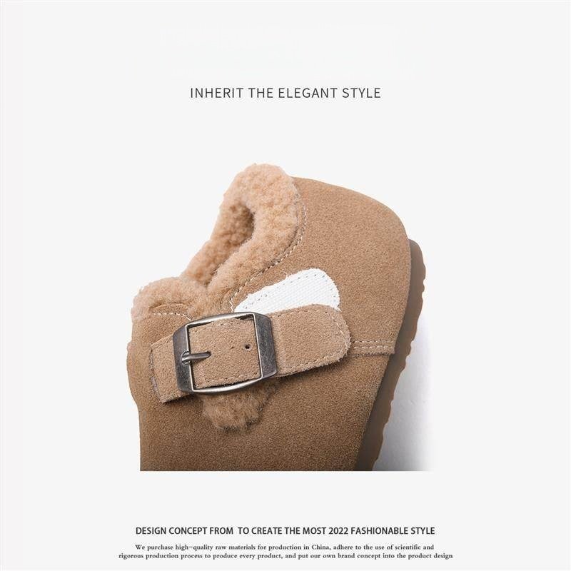 英国Next Rtrx 秋冬季儿童真皮勃肯鞋男女童加绒小皮鞋豆豆鞋棉鞋,淘宝优惠券,粉丝福利购,淘宝优惠卷