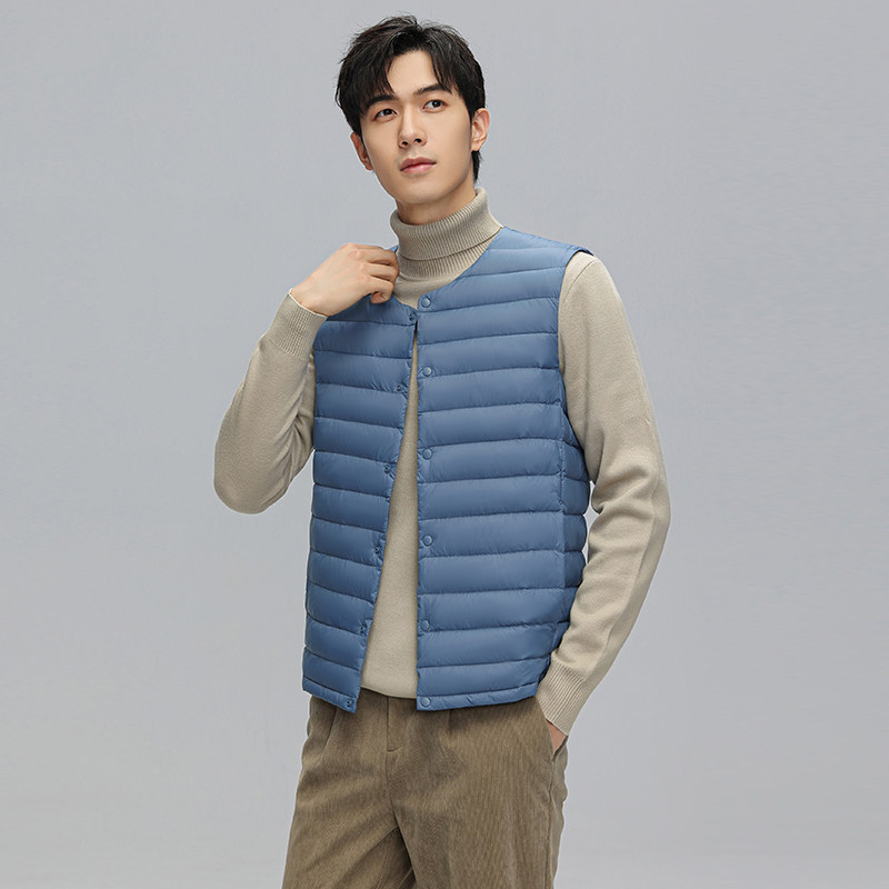 鸭鸭羽绒马甲短款男士2025冬季新款轻薄休闲保暖外穿内穿坎肩背心,淘宝优惠券,粉丝福利购,淘宝优惠卷