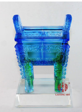 六合春琉璃蒸蒸日上商务乔迁礼物