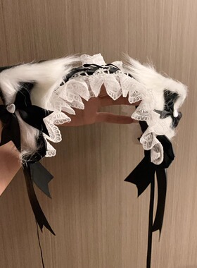 甜妹lolita猫耳发带兽耳女仆头饰