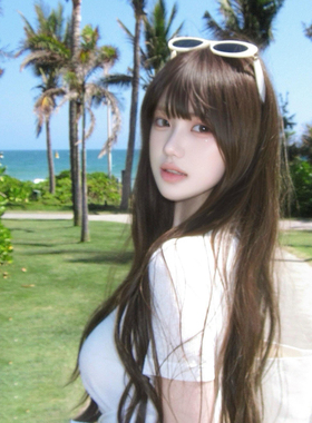 韩版白色椭圆猫眼墨镜女2026新款高级感时尚海边防紫外线太阳眼镜