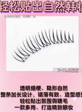 韩妆假睫毛根根分明日常假睫毛