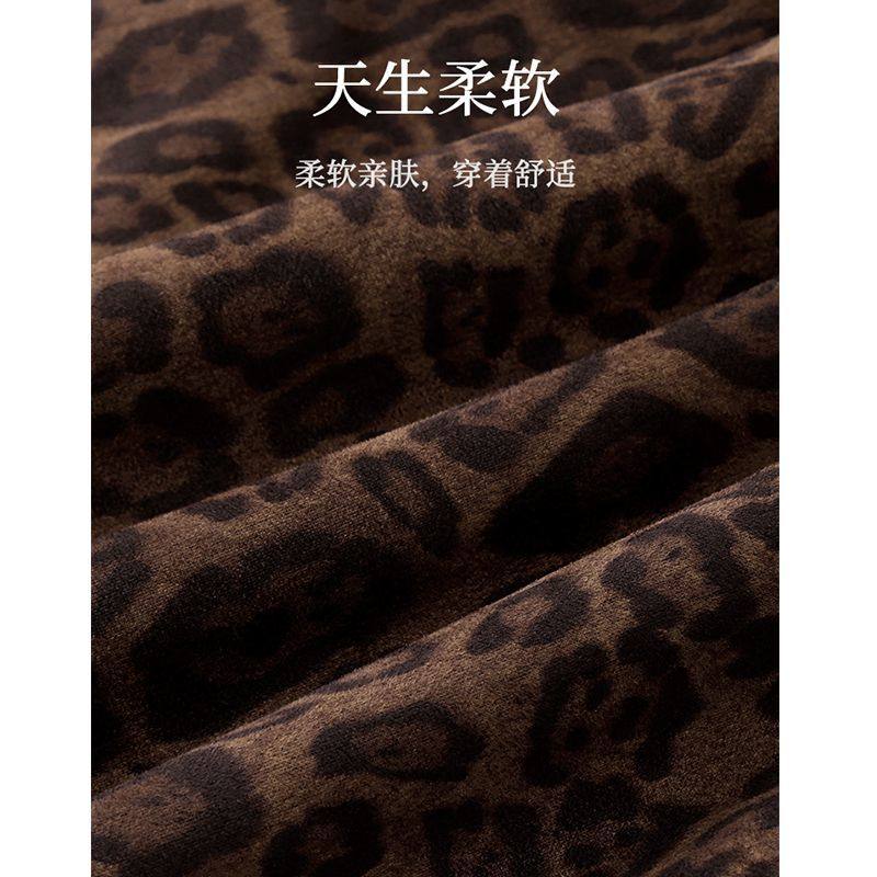 2025新款秋冬豹纹屁帘女高级感打底裤叠穿大码a字高腰半身裙短裙,淘宝优惠券,粉丝福利购,淘宝优惠卷