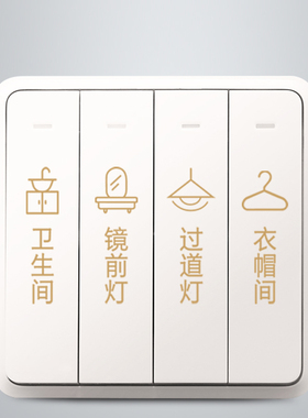 面板灯贴纸FDUN夜光贴