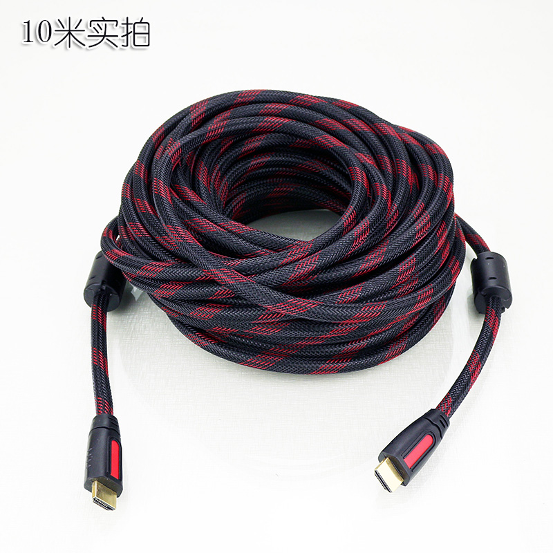 HDMI高清线 电视电脑投影仪信号传输联接线 双磁环超强抗干扰包邮 - 图3