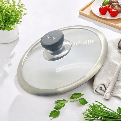 原装苏泊尔锅盖把手炒锅玻璃盖手柄配件防烫提手顶帽不锈钢锅盖帽 - 图3