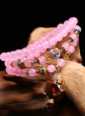 涵霜女粉水晶其他民族风