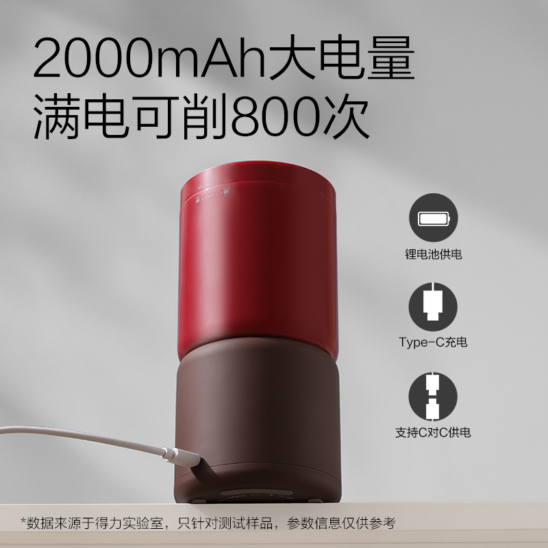 得力全自动削笔机卷笔刀小学生专用转笔刀电动削笔器充电削笔刀铅笔刀削器旋笔刀粗三角幼儿园绞笔刀钻笔刀