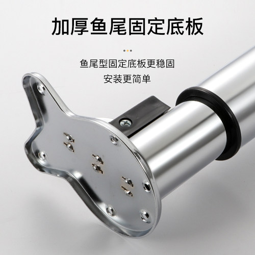 升降腿伸缩腿可调节桌腿吧台脚支撑桌子支架橱柜腿折叠桌腿桌子腿 - 图1