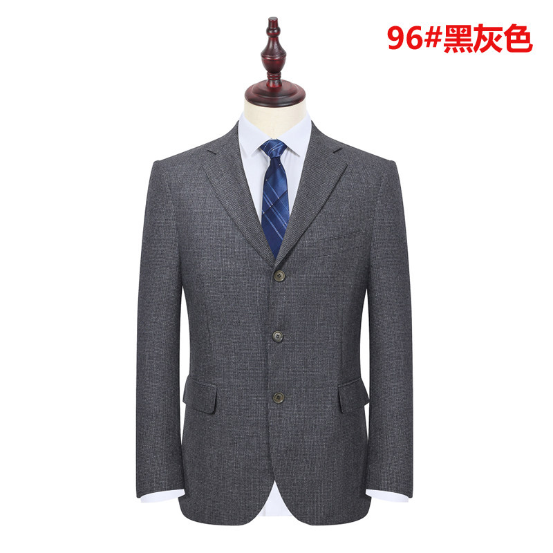 BAQ10 老沙家 羊毛100% 男士西服外套商务正装宽松上班西装,淘宝优惠券,粉丝福利购,淘宝优惠卷