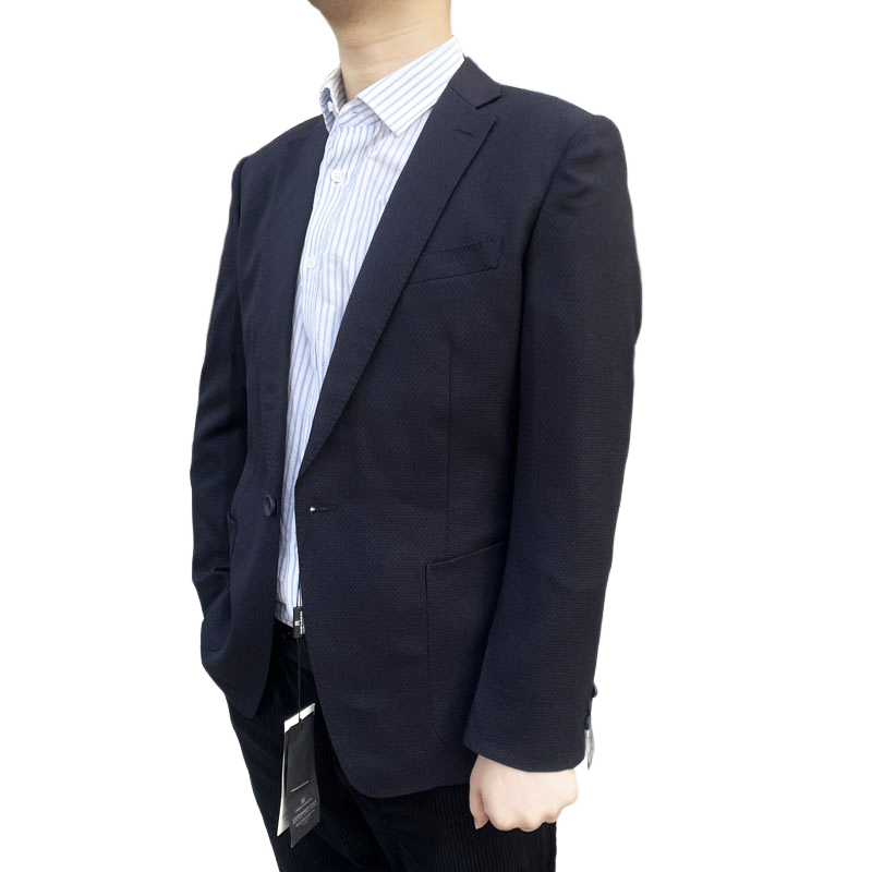 850322 羊毛100% 2026年新款秋冬西服一粒扣修身高定藏青羊毛单西,淘宝优惠券,粉丝福利购,淘宝优惠卷