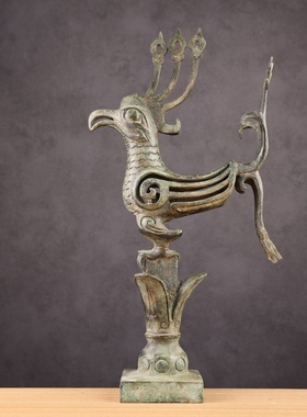 三星堆青铜器摆件青铜太阳神鸟博物馆文创纪念博物馆古玩定制收藏