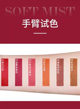 新款维妮小熊丝绒不易沾杯口红显色不拔干柔滑网红同款彩妆源头