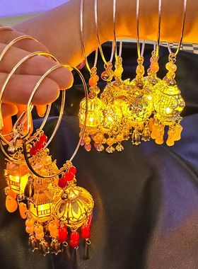 汉服国风饰品高级感配饰发光宫铃