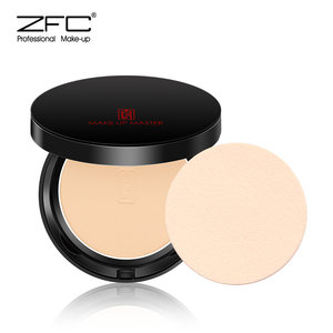 ZFC丝滑干湿两用粉饼 控油遮瑕保湿定妆粉 修容干粉专柜正品