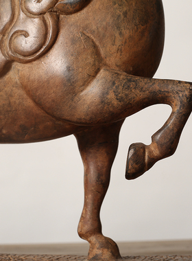 美丽华伦铜复古风客厅装饰品马