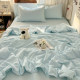 Class A summer cooling quilt air-conditioned quilt four-piece summer quilt core pure cotton machine washable single quilt children's thin quilt 4