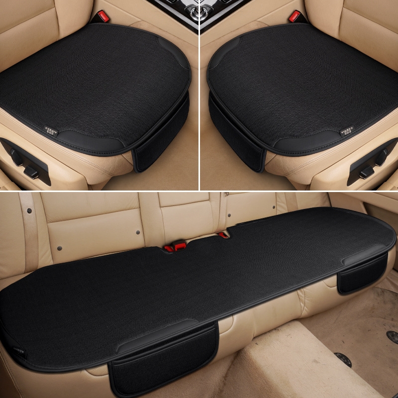汽车坐垫适用越星瑞新远景x3 x6座垫亚麻座套小三件套