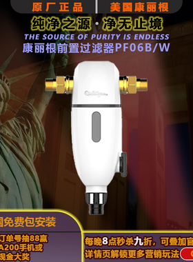 高精康丽根前置滤网除泥沙过滤器