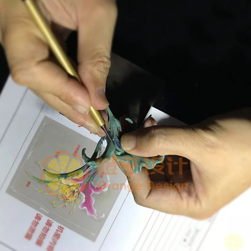 橙子轻珠宝独立设计wf原创青柠银手镯情侣生日ic独家定制镶嵌加工 - 图2