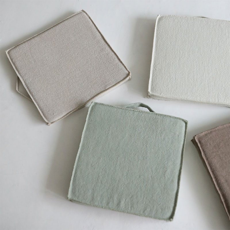 Heavy hemp removable and washable chair cushions futon cushions