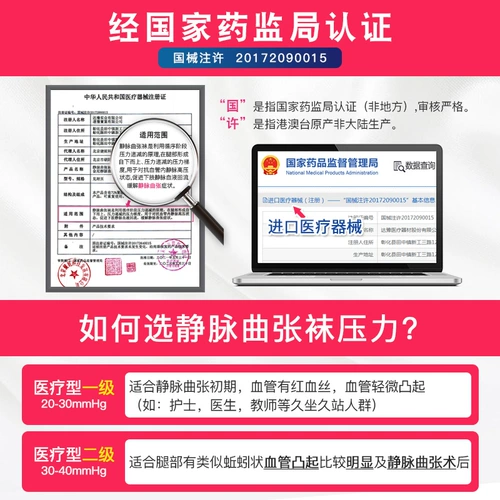 金尼 Варикозные вены медицинские эластичные чулки флагманские магазины медицинские вторичные сжатие чулки для мужчин и женщин Летний тонкий стиль