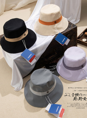 两面都可以配戴防晒遮阳帽渔夫帽