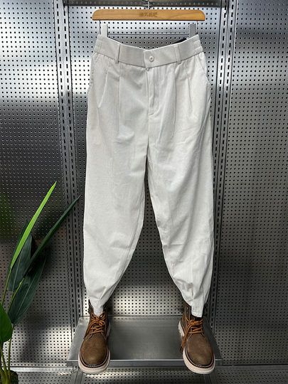 Trousers, corduroy casual pants, handsome corduroy pants