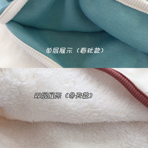 婴儿马甲春秋冬外穿女男宝宝坎肩背心春季内穿保暖洋气婴幼儿马夹 - 图2