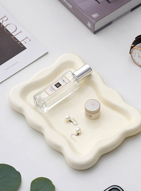 北欧ins风陶瓷香薰香水托盘