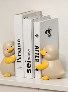 创意永不分梨吖可爱抱抱鸭书档