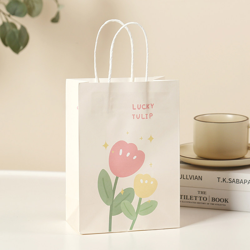 NICE牛皮纸袋加厚手提袋外卖打包袋玩具小吃零食包装袋文具礼品袋,淘宝优惠券,粉丝福利购,淘宝优惠卷