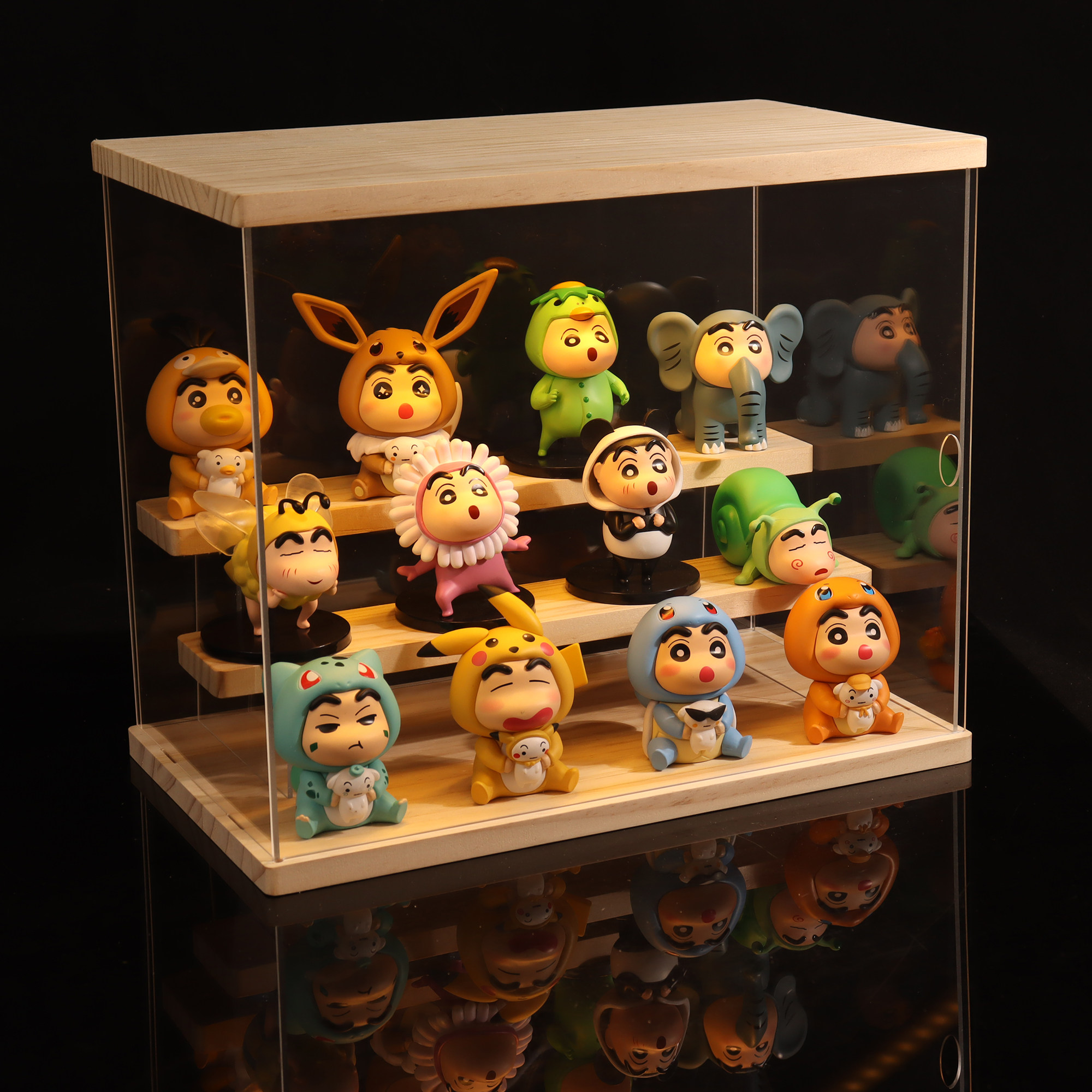 蜡笔小新手办周边盲盒系列礼物摆件公仔玩具生日送女生男女孩新年,淘宝优惠券,粉丝福利购,淘宝优惠卷