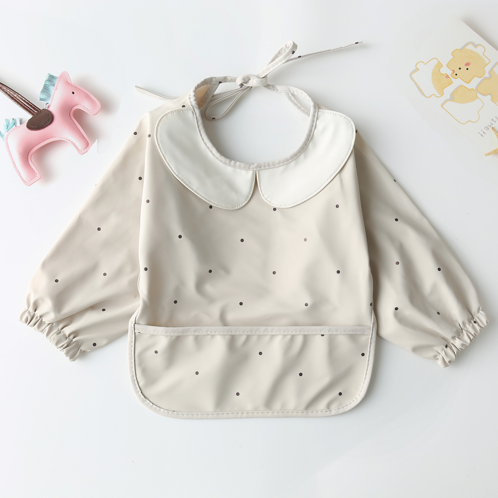 InsPU wash-free waterproof eating bib