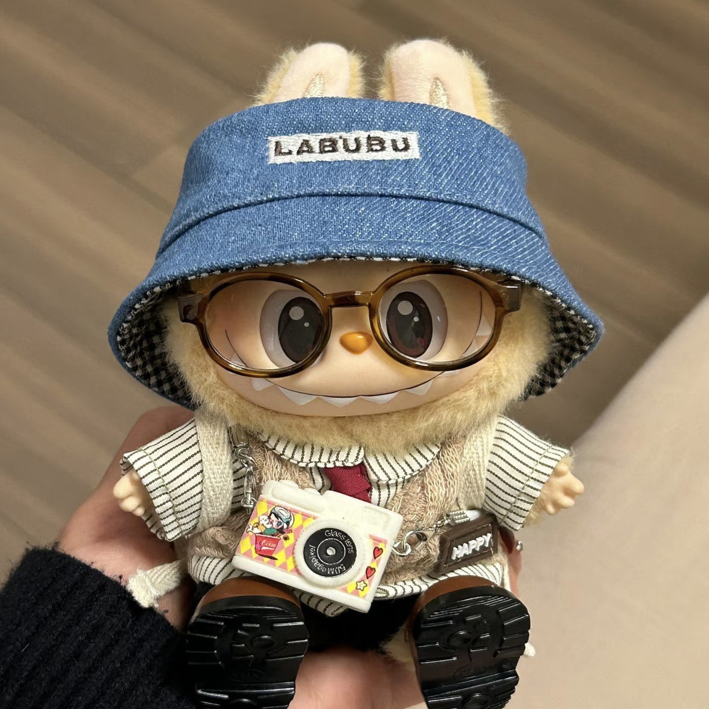 Labubu一代拉布布可换装搪胶公仔汽车挂件包挂饰娃衣套装生日礼物,淘宝优惠券,粉丝福利购,淘宝优惠卷