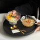 Ins ແບບ petal embossed dessert ໂຖປັດສະວະສີຄີມກ້ອນ