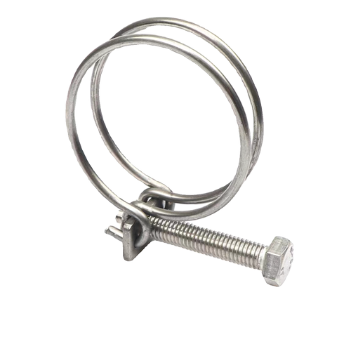 304/201不锈钢钢丝箍双钢丝喉箍强力箍橡胶管卡箍油管水抱箍管箍 - 图3