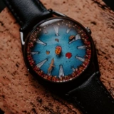 Утреннее модное личность мистера Джонса, ночные кожаные кварцевые часы