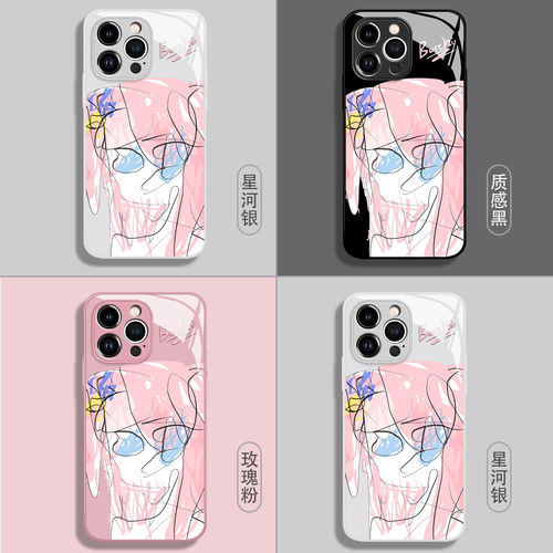 抽象波奇酱手机壳适用苹果17promax孤独摇滚16e恶搞iphone15玻璃14/13pro/12mini/11新款x/8plus/xr/xs/7/air - 图3