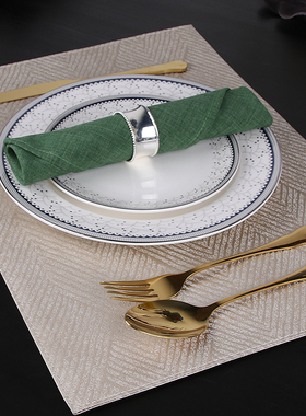 欧式餐具套装会所摆台餐碟陶瓷盘