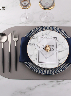 北欧风餐具展厅会所套装骨瓷摆件