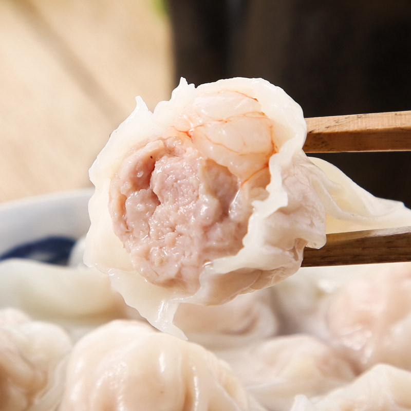 港式虾仁鲜肉小馄饨 约12g*18只/组(生)
